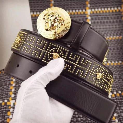 replica versace belts|authentic versace belt.